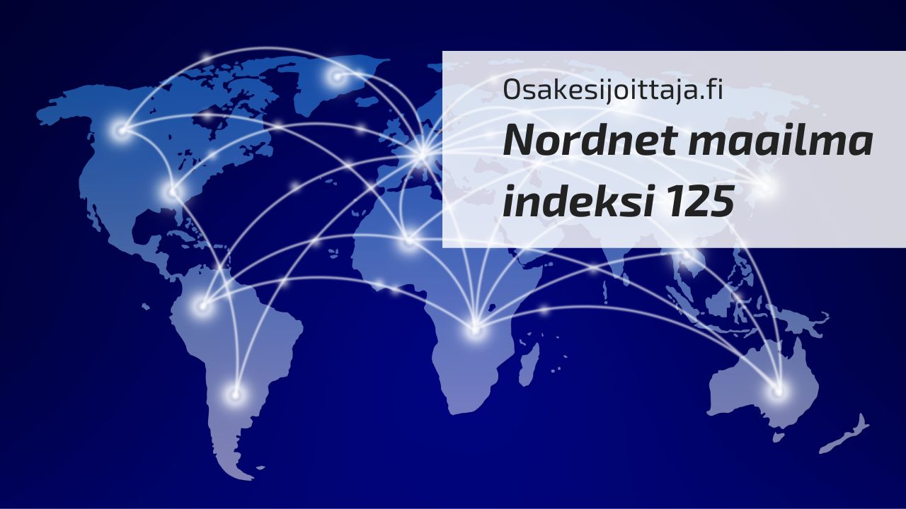 nordnet maailma indeksi 125 indeksirahasto